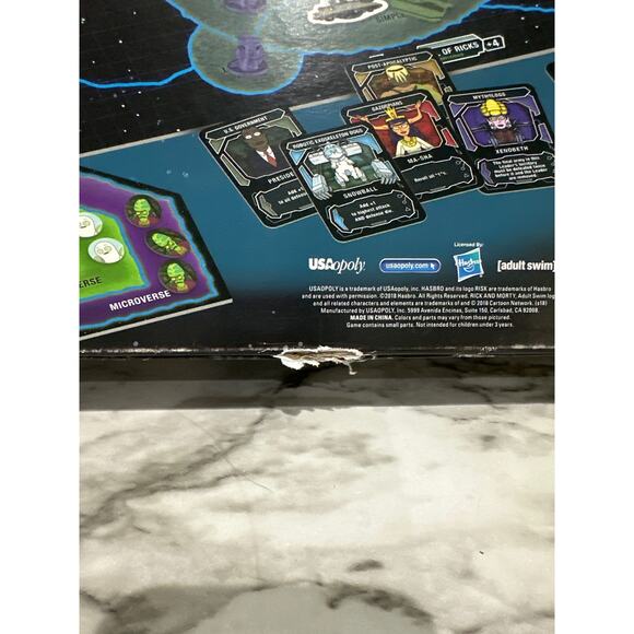 Rick and Morty Risk Board Game - Picture 3 of 11